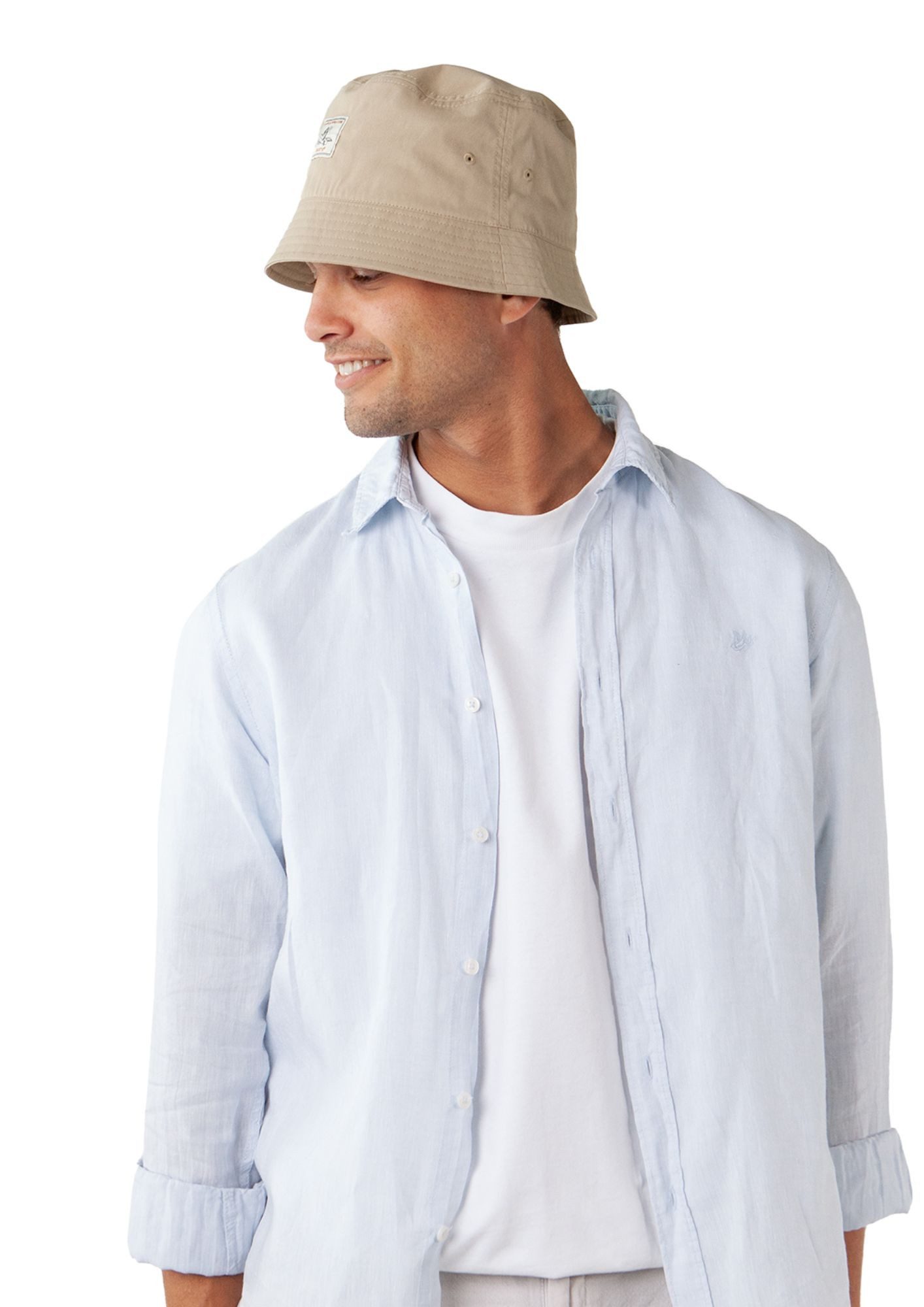 Barts Outdoorhut Barts Herren Bualan Hat in grey, khaki oder sand Bucket Hat