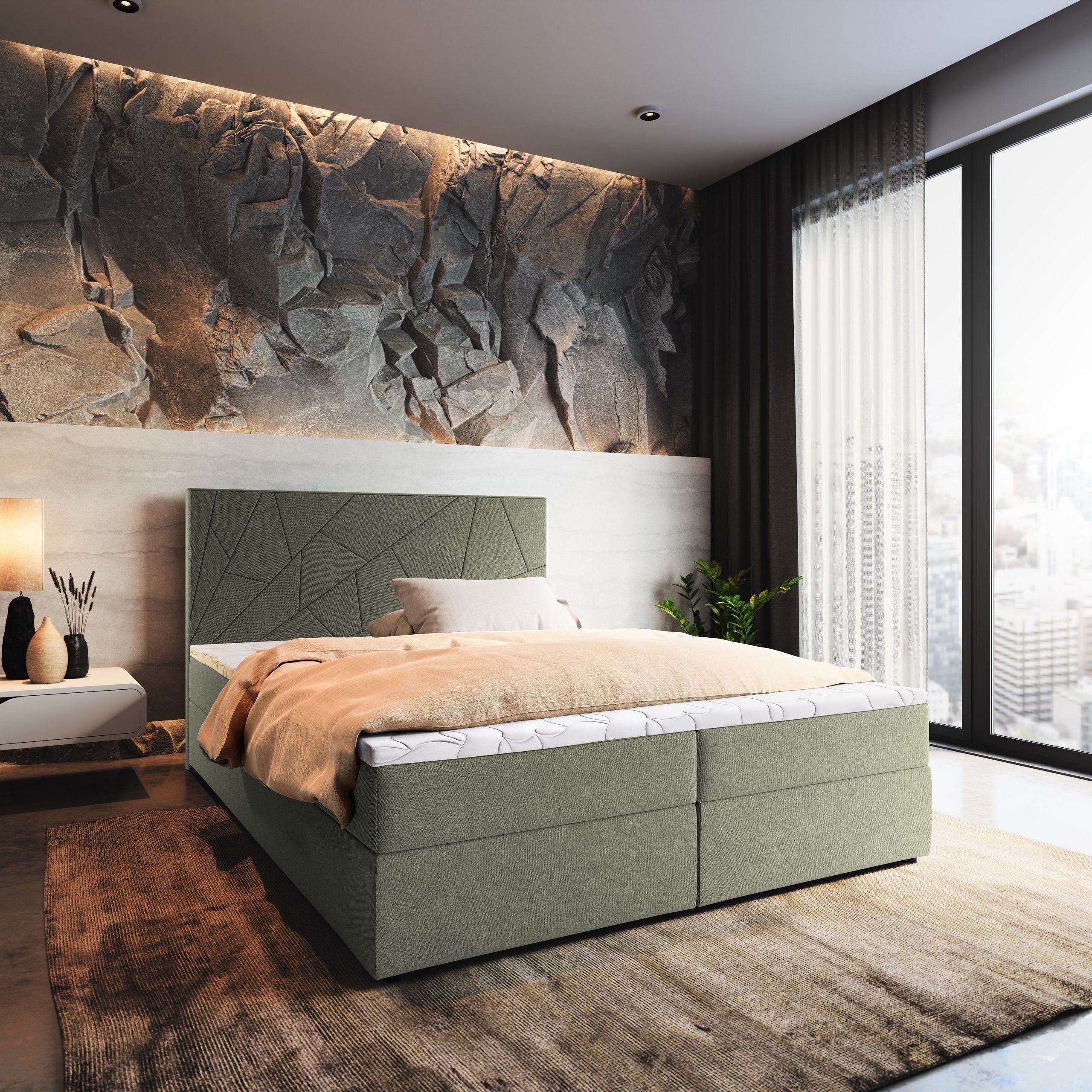 Masseno Boxbett MADO 160x200 cm mit günstig online kaufen