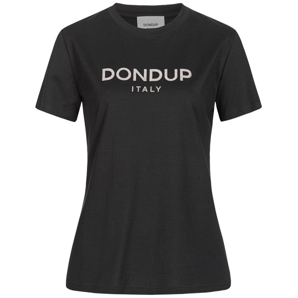 DONDUP Kurzarmshirt T-Shirt mit Logo-Print