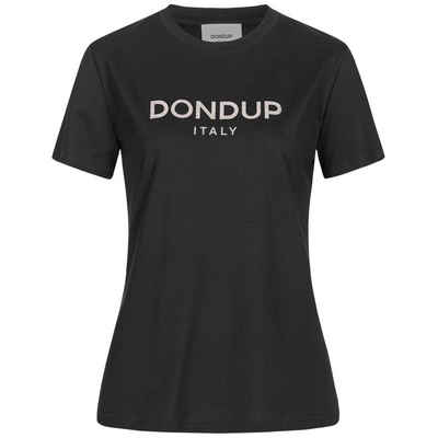 DONDUP Kurzarmshirt T-Shirt mit Logo-Print