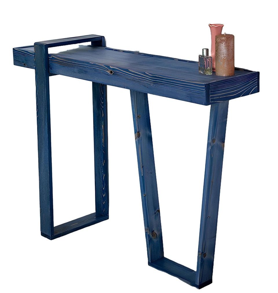 JVmoebel Konsolentisch Stilvoll Konsolentisch Blau Wohnzimmer Konsole Modern Designer (Konsolentisch), Made in Europa