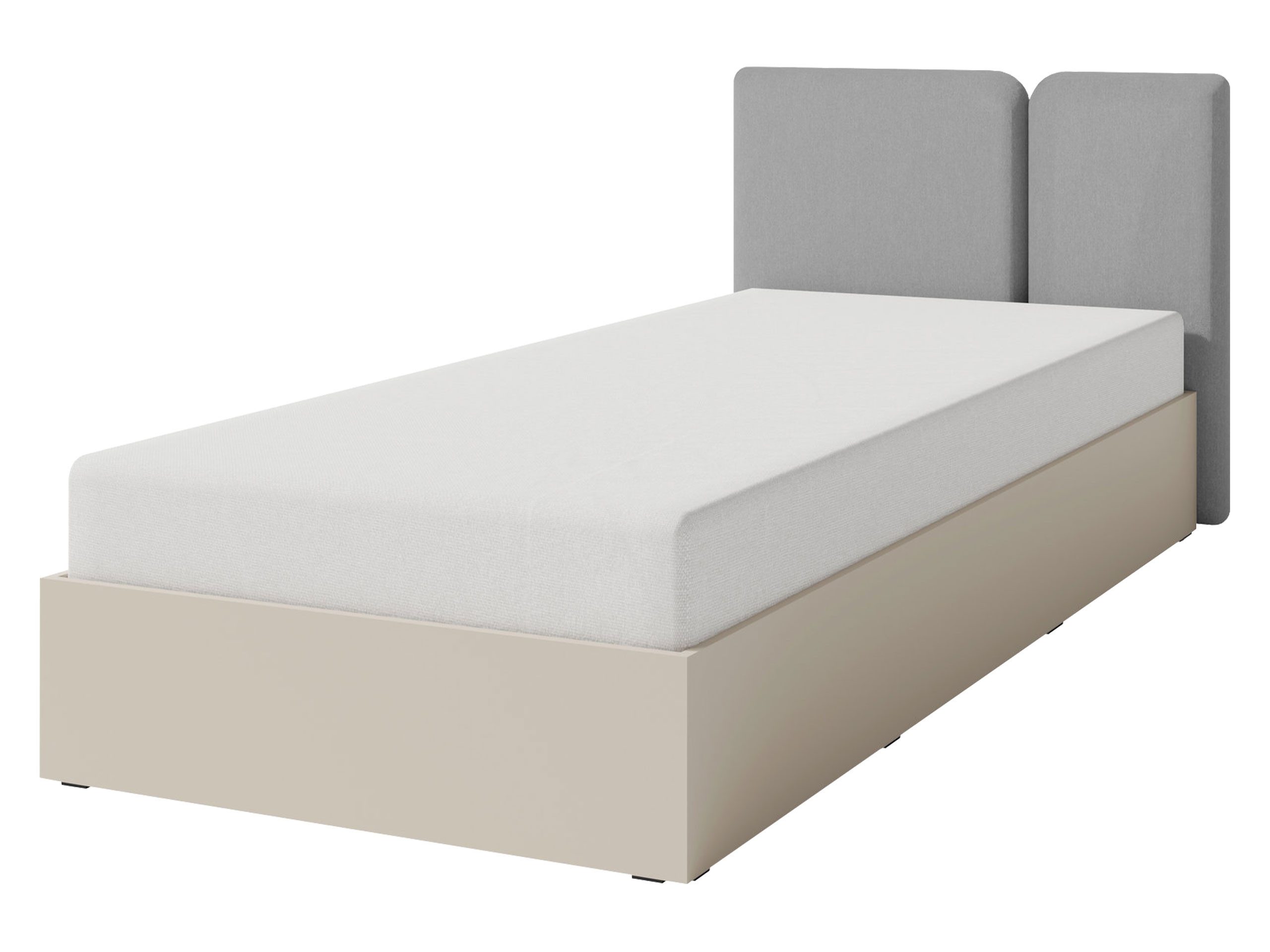 MIRJAN24 Jugendbett Luca LC13 (mit Bettkasten), 90x200 cm, Gasdruckfedern