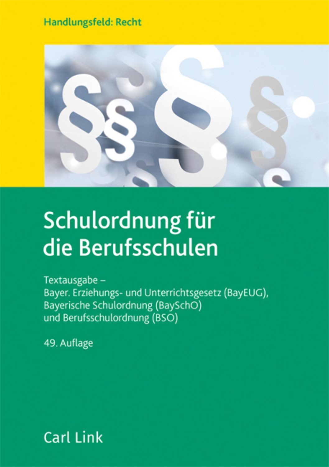 Schulordnung für die Berufsschulen / diverse