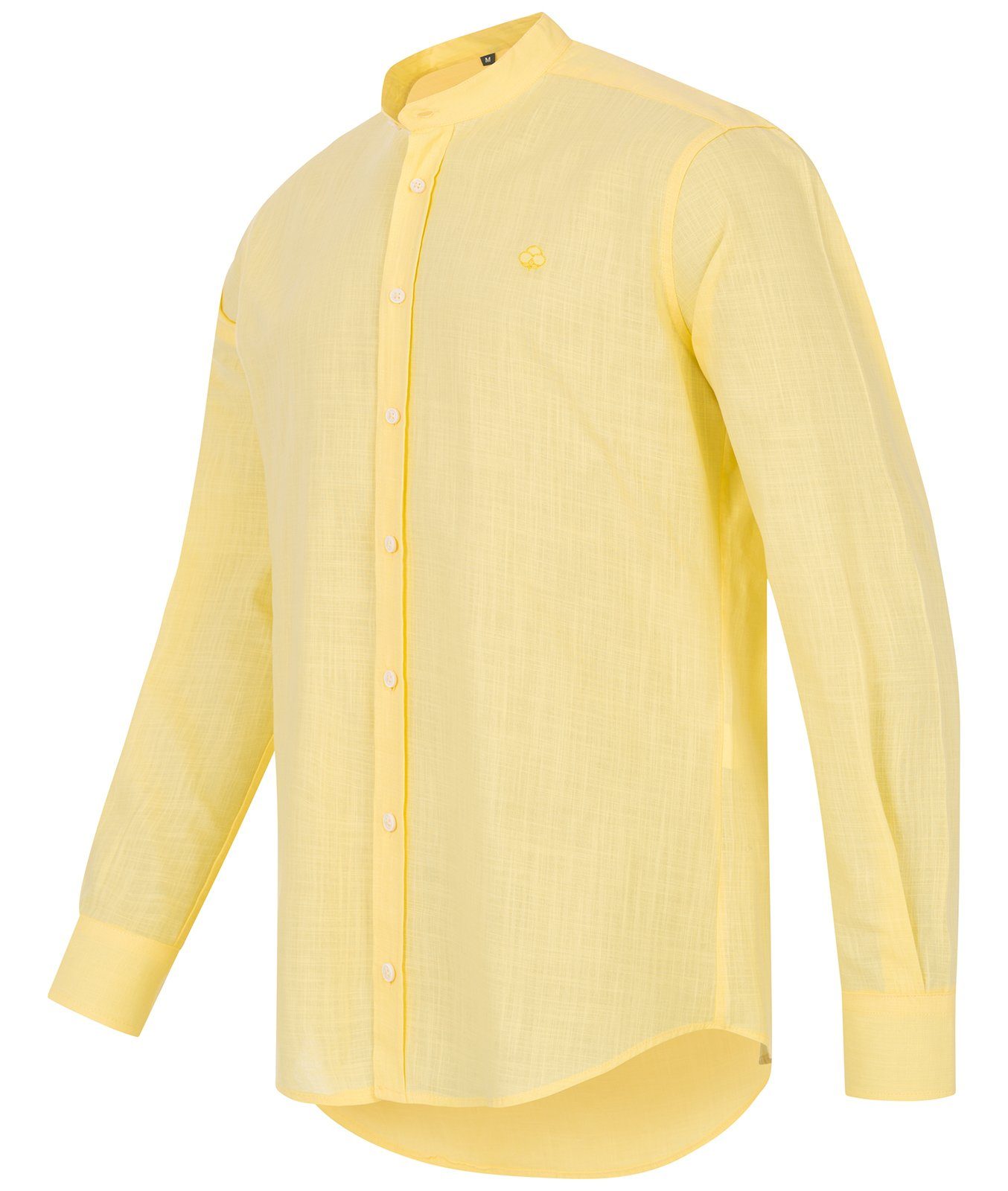 Indumentum Leinenhemd Herren Hemd Leinen-Optik H-321