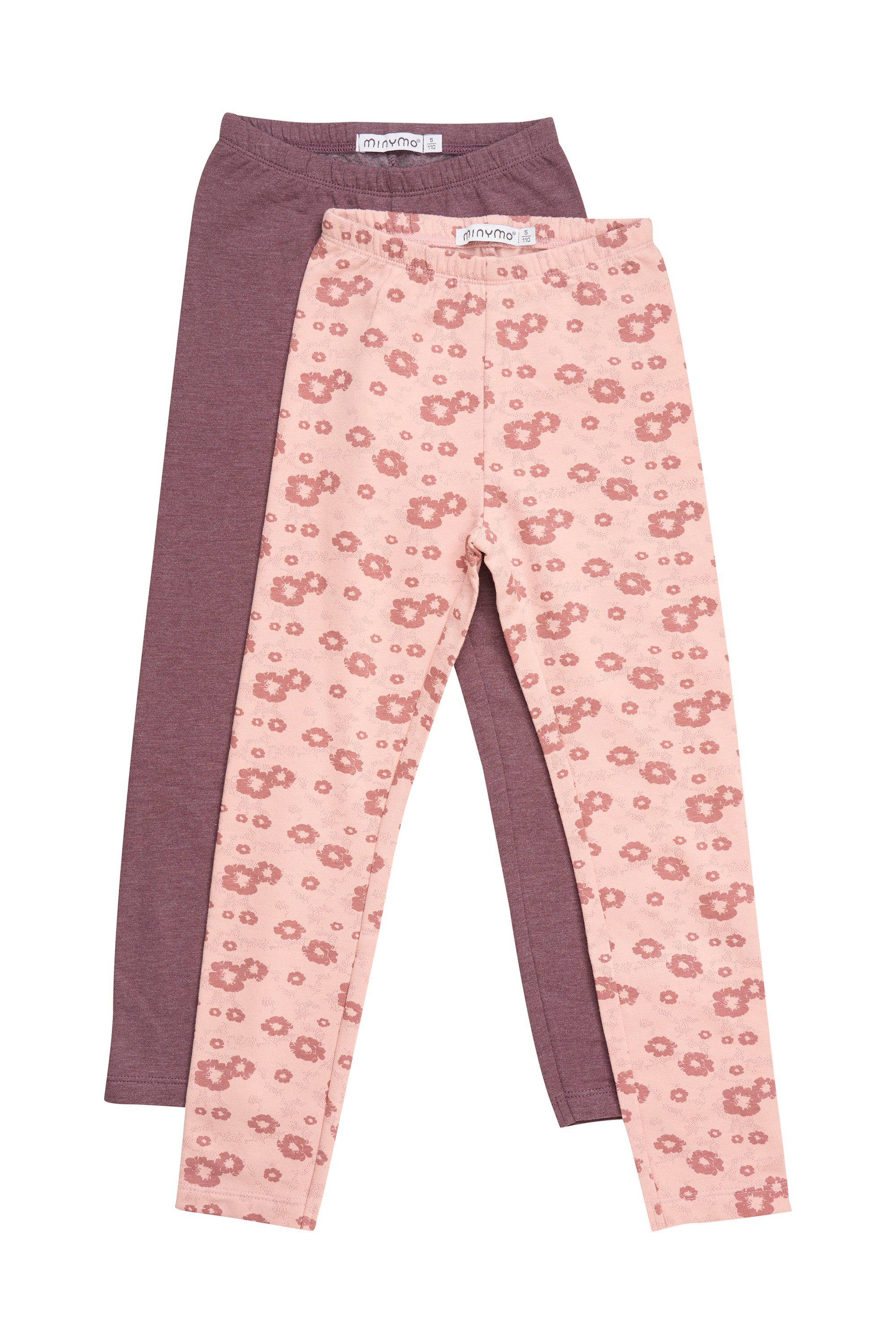 Minymo Leggings MISweat Gemusterte Leggings