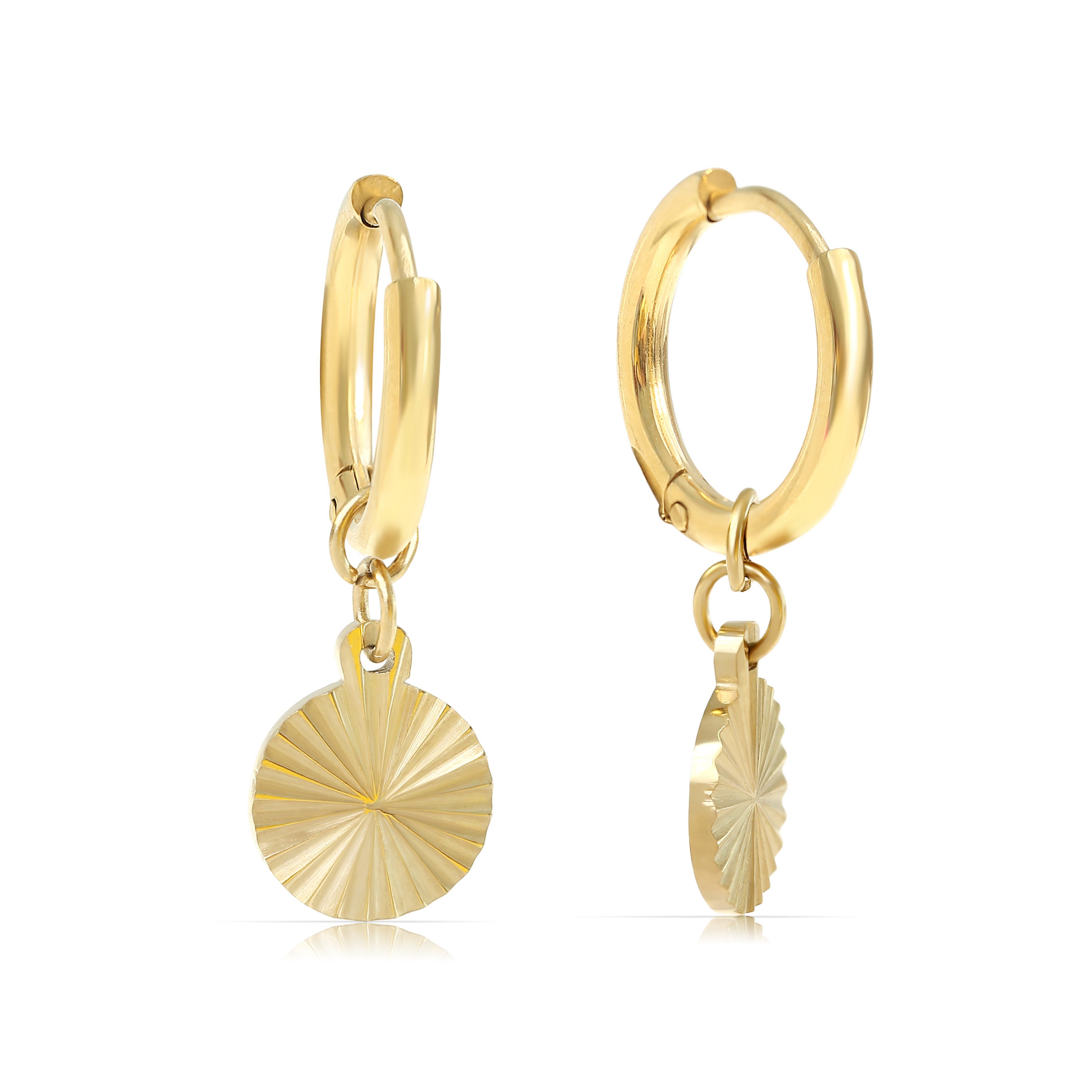 Made by Nami Paar Ohrhänger Set hängende Ohrringe Damen Mandala Sonne hypoa günstig online kaufen