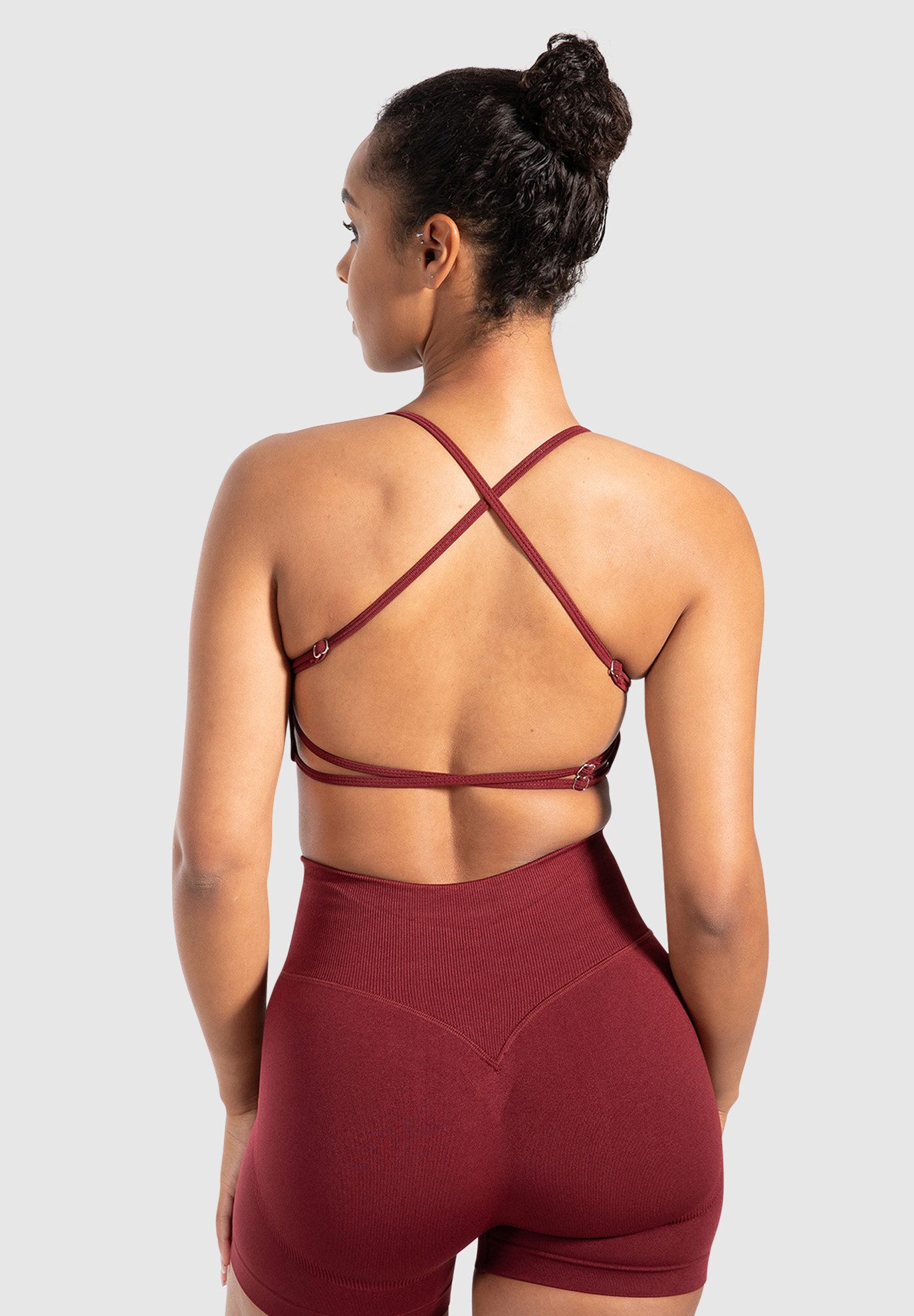 Smilodox Sport-BH Sena, Shaped Fit mit offenem Rücken & überkreuzten Träger günstig online kaufen