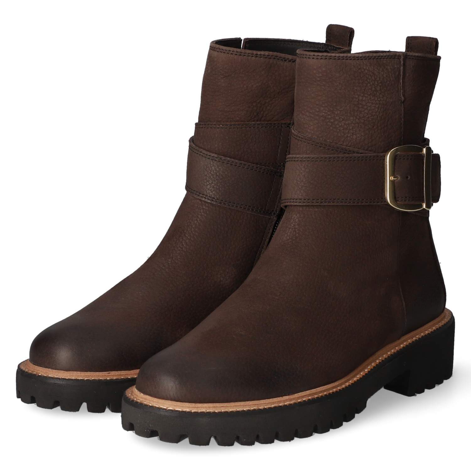 Paul Green Paul Green Winterstiefeletten 8334-002 Damen Rauleder brown Winterstiefel