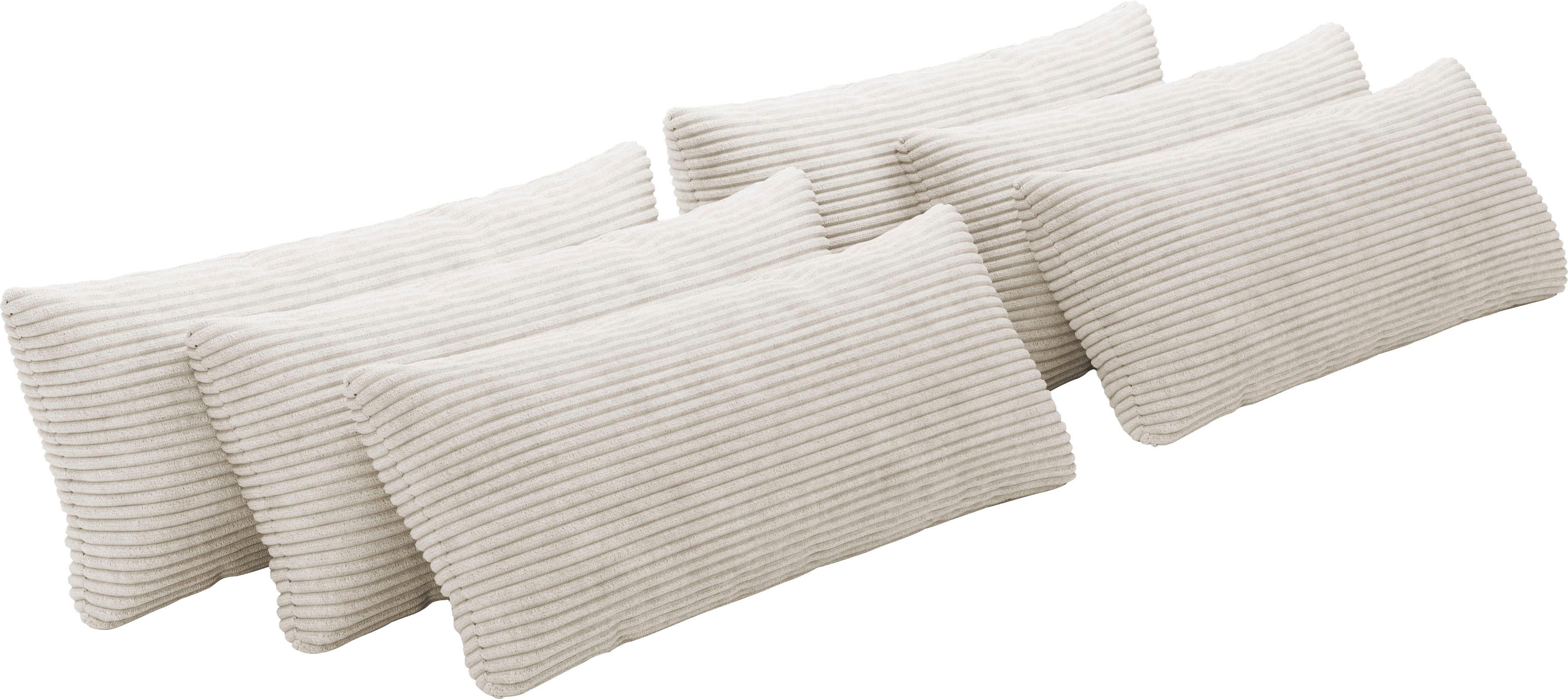 OTTO home Sofakissen Mikado, (Set, 6 Stück), 3,5,6,7-teilige Kissen-Sets zur Auswahl