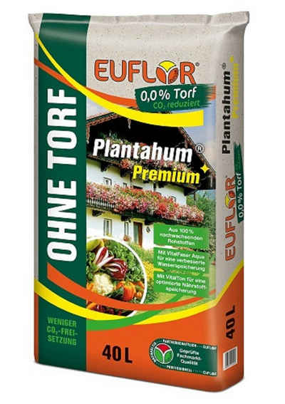 Euflor Spezialerde Euflor Plantahum Premium Torffrei 40 L