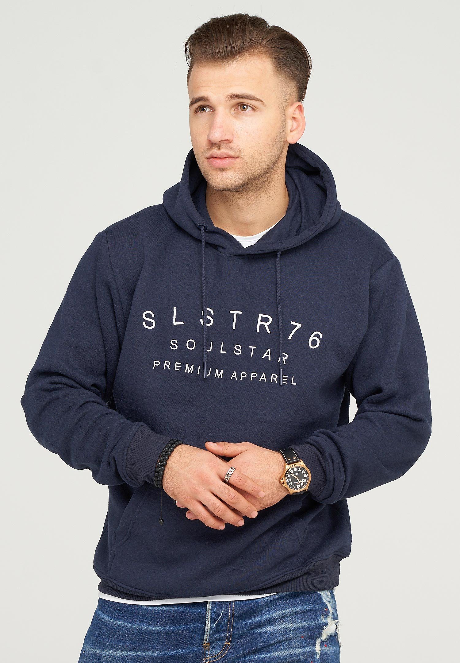 SOULSTAR Kapuzensweatshirt NIZZA im schlichten Basic-Look günstig online kaufen
