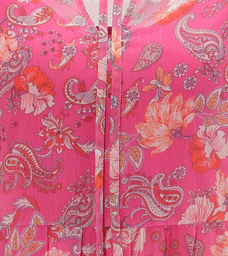 Aniston CASUAL Sommerkleid mit fantasievollem Blumen- und Paisley-Druck