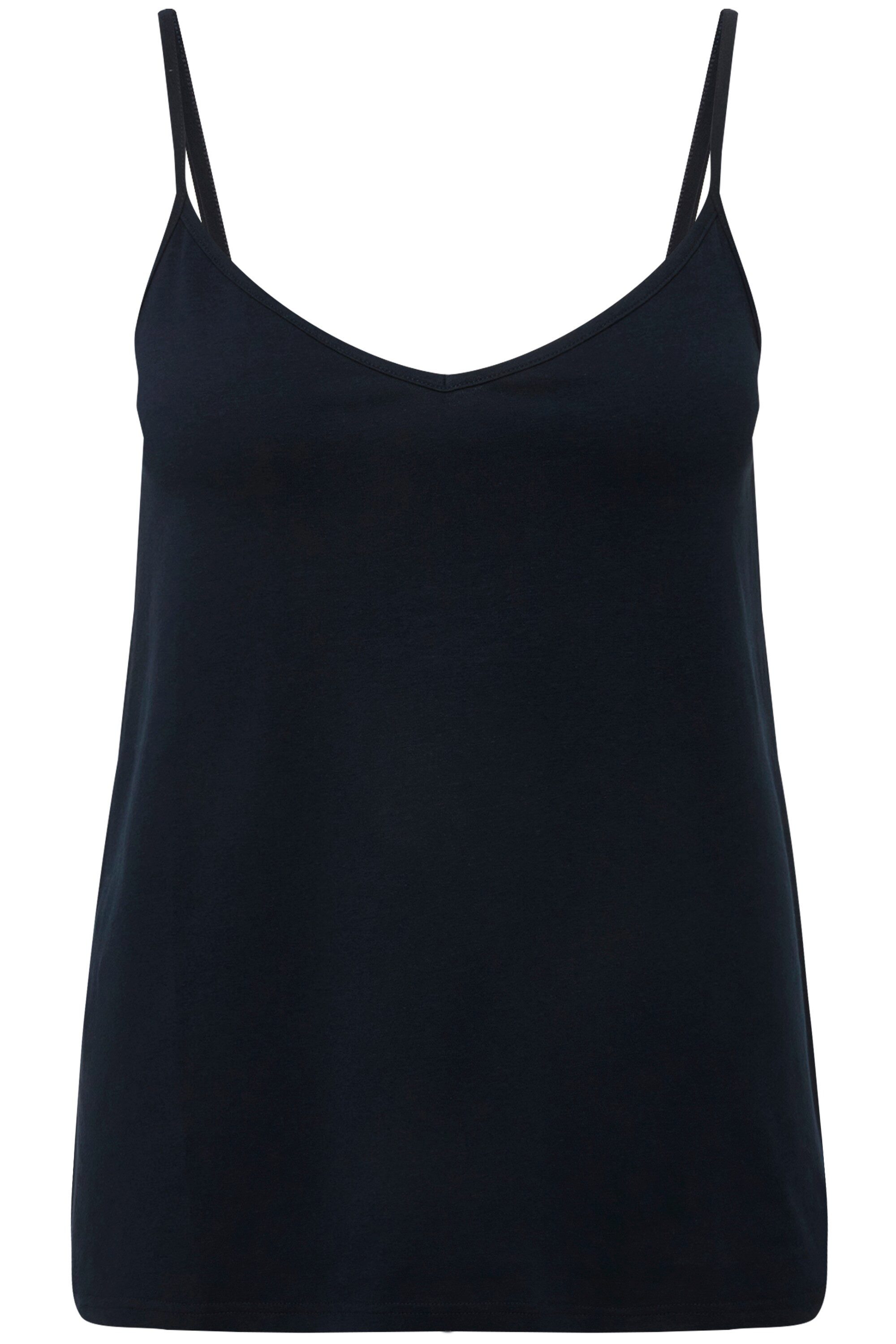 Ulla Popken Longtop Top V-Ausschnitt ärmellos günstig online kaufen