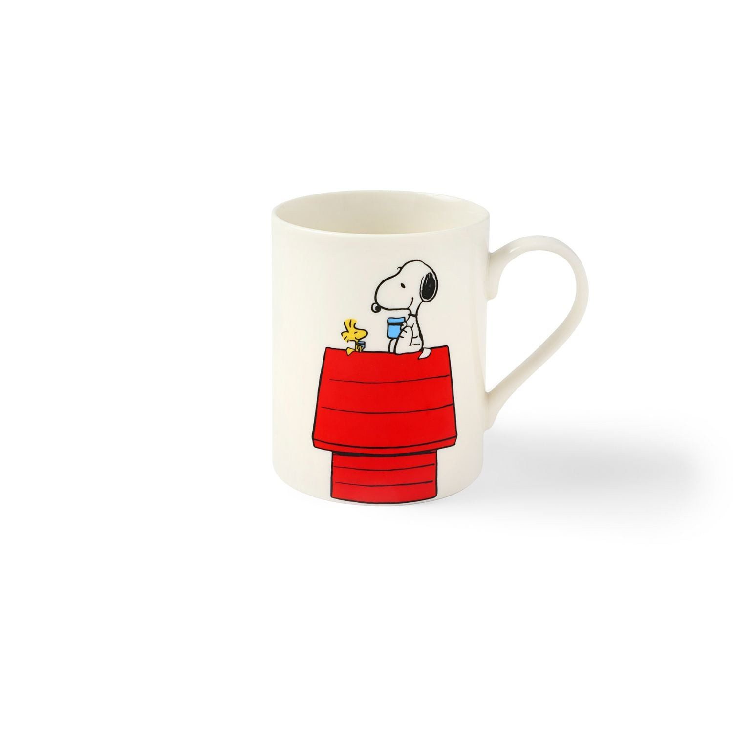 Tasse Snoopy Kaffeebecher Coffee Time, New-Bone-China-Porzellan