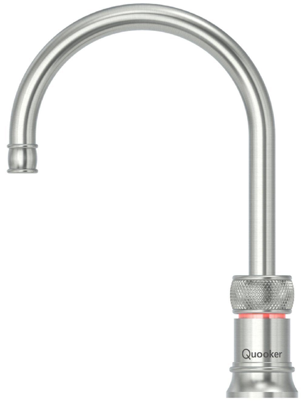 QUOOKER Küchenarmatur Classic Nordic Round single tap mit COMBI+ Reservoir & CUBE *inkl. 7 JAHRE GARANTIE*