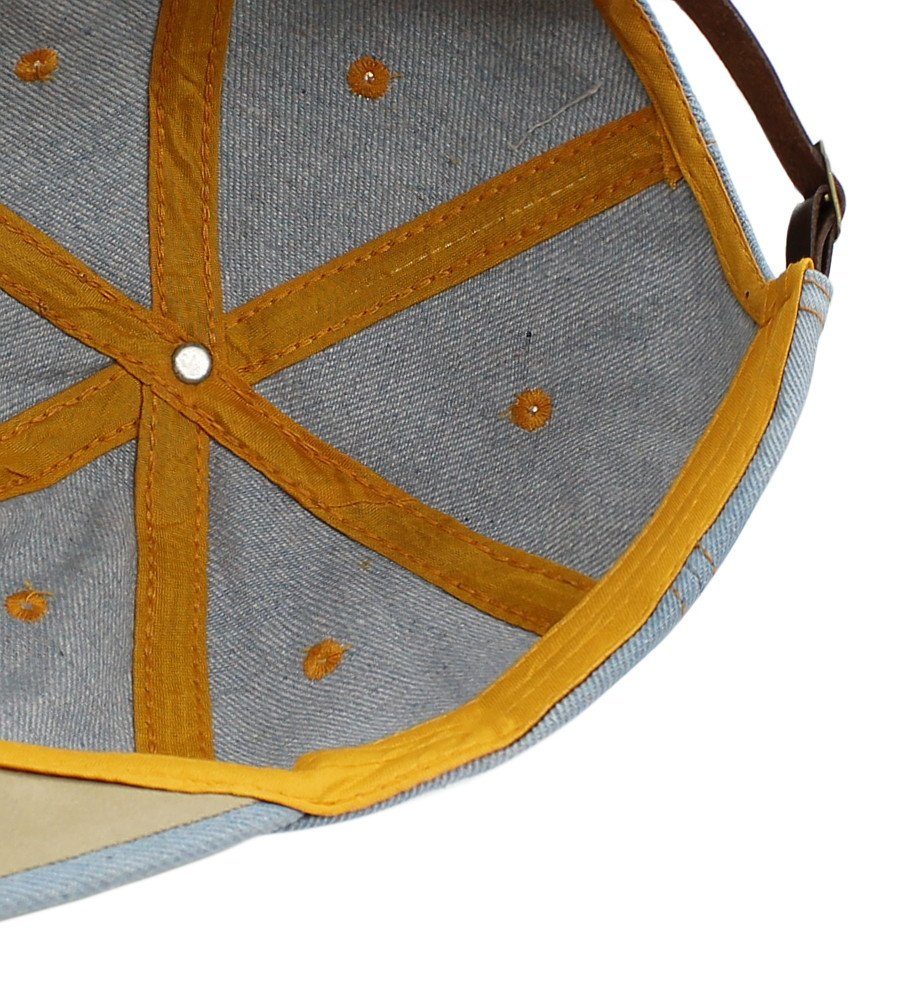 dy_mode Baseball Cap Damen Baseball Cap Mütze Kappe mit Blumen Aufnäher Schirmmütze