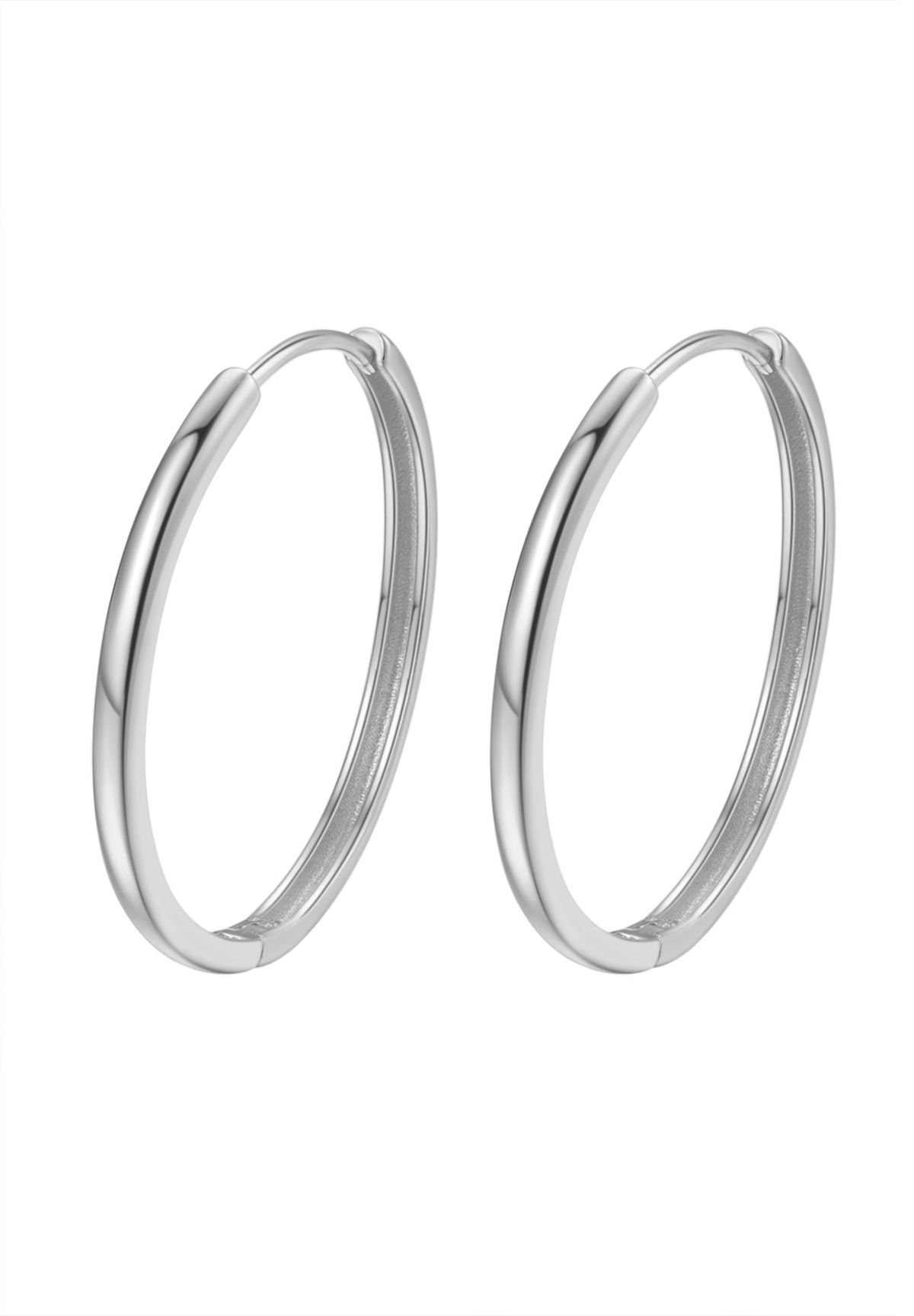 Hey Happiness Paar Creolen Silber 925 günstig online kaufen
