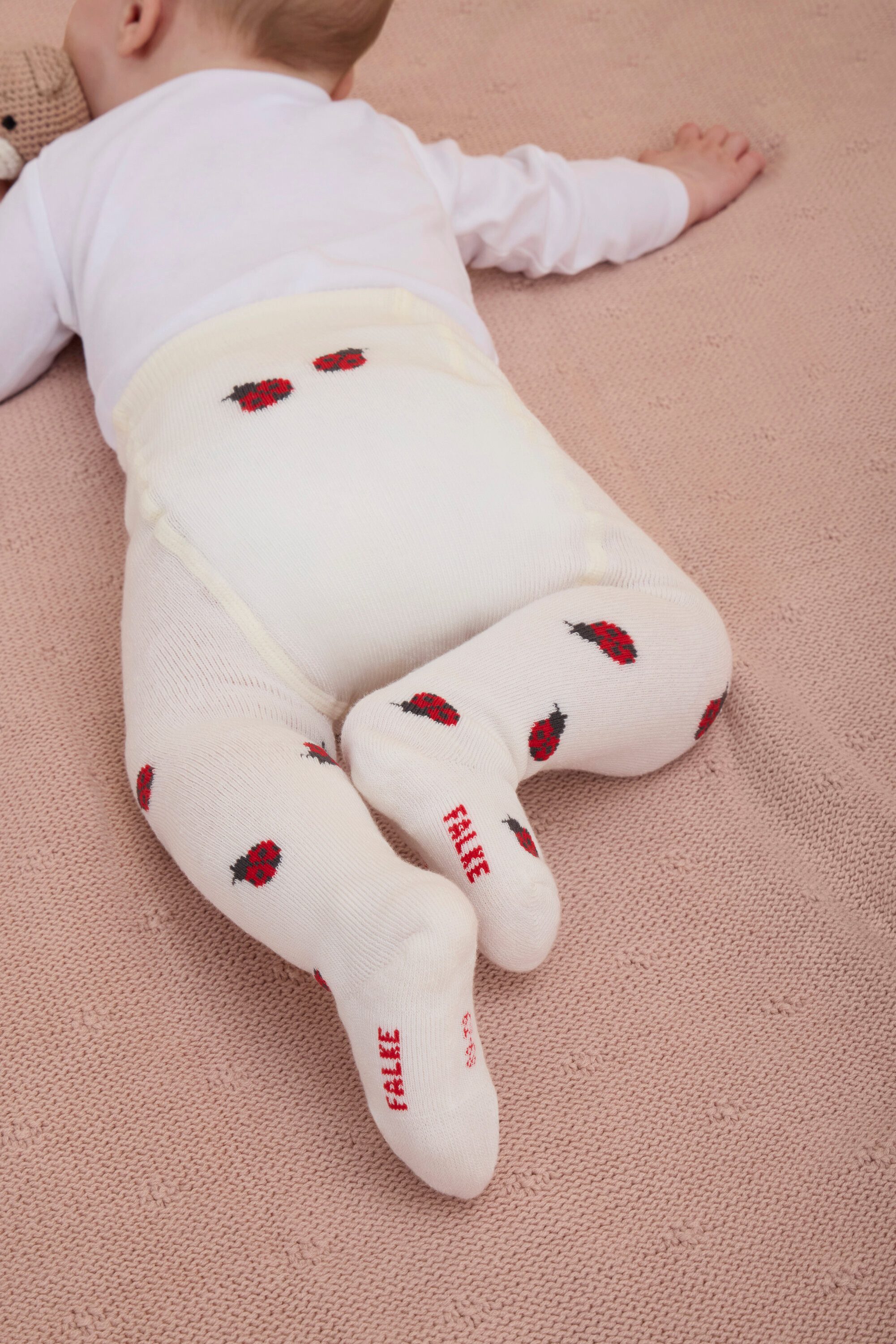 FALKE Strickstrumpfhose Cute Ladybug Strumpfhose (1 St)