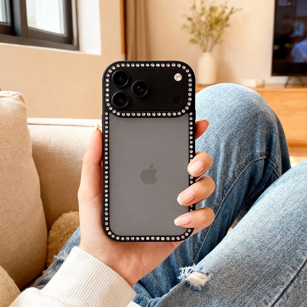i@home Smartphone-Hülle Glitzer Handyhülle für iPhone 12-17 Pro Max