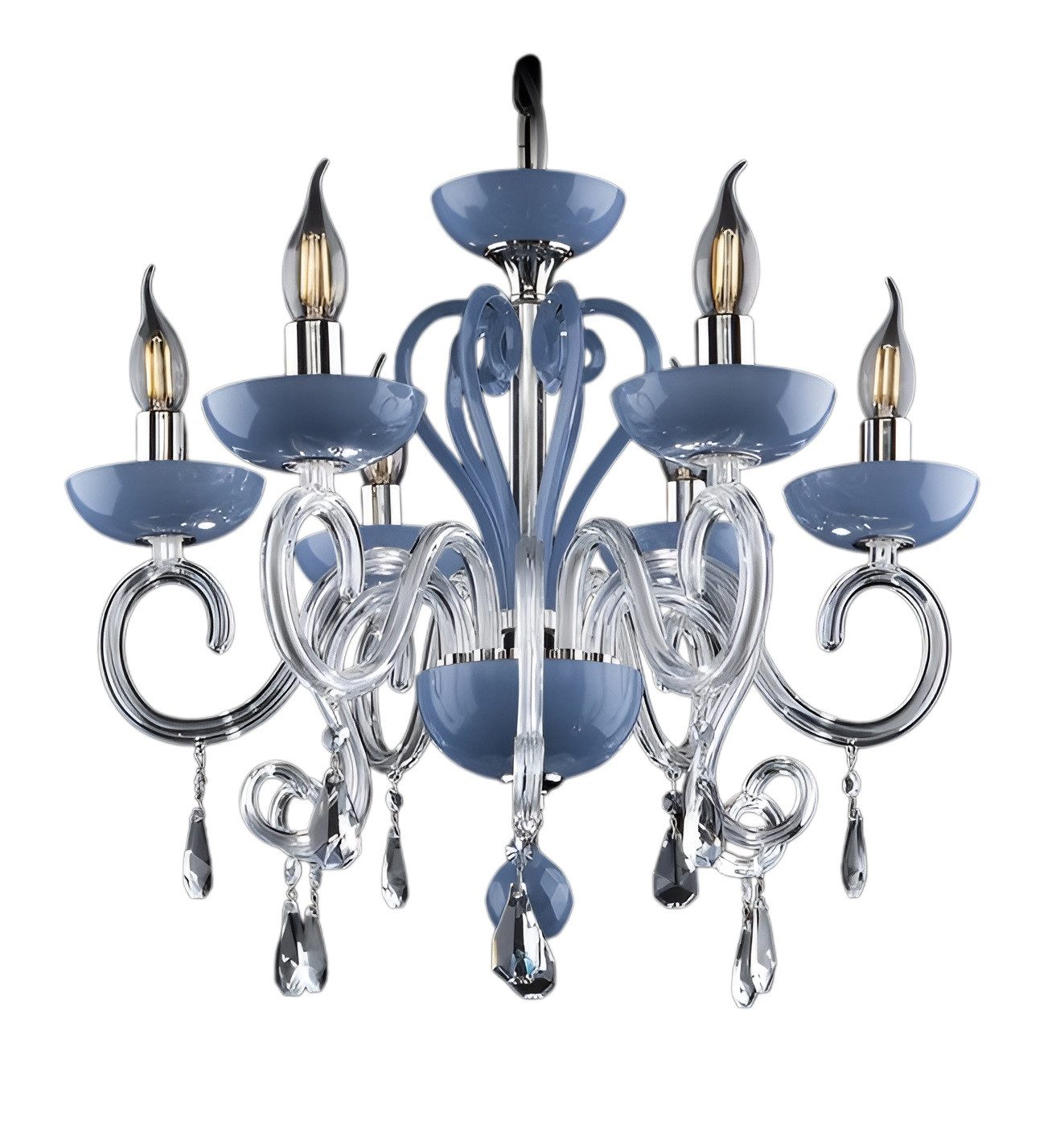 Xlmoebel Kronleuchter Bohemia IVELE Kristall-Deckenlampe in elegantem Design, Hergestellt in Europa