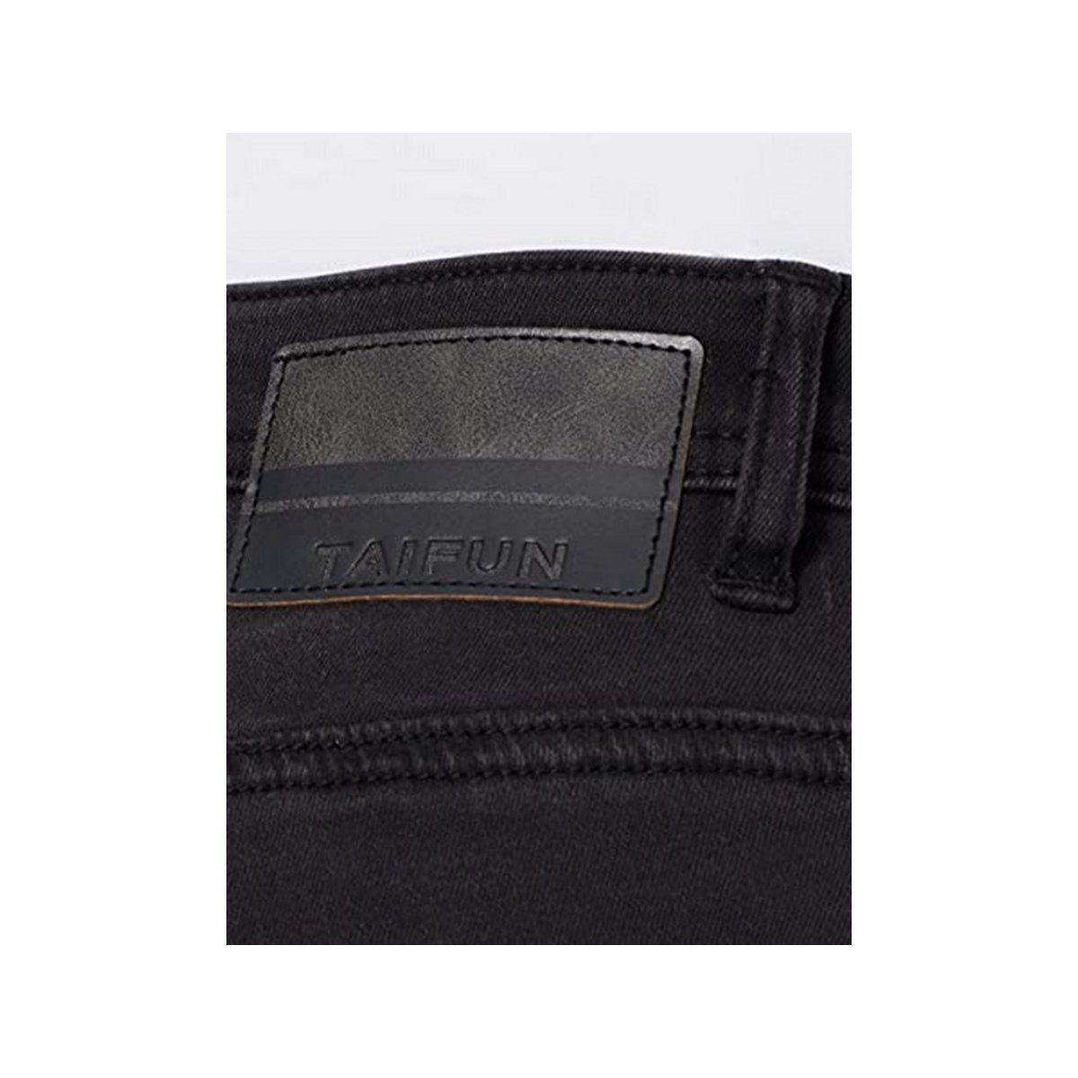 (1-tlg) Taifun schwarz 5-Pocket-Jeans
