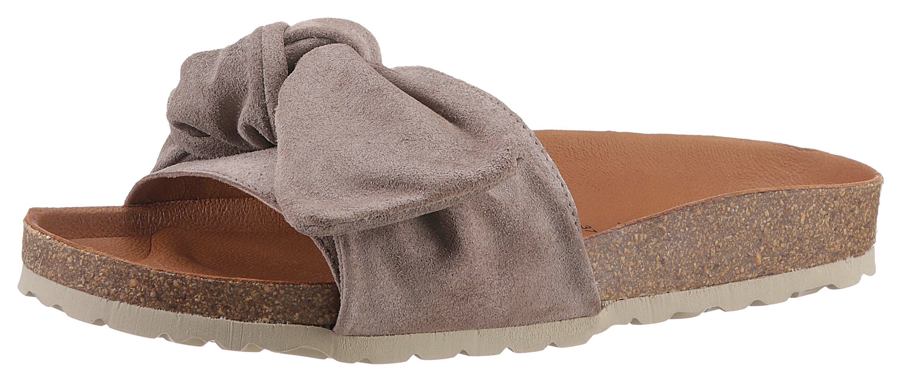 VERBENAS Roxy Roda Pantolette zum Schlupfen taupe