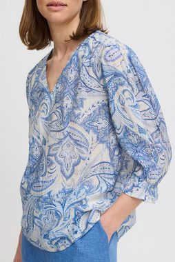 b.young Kurzarmbluse BYFAIRYDAY BLOUSE Moderne Bluse mit V-Ausschnitt