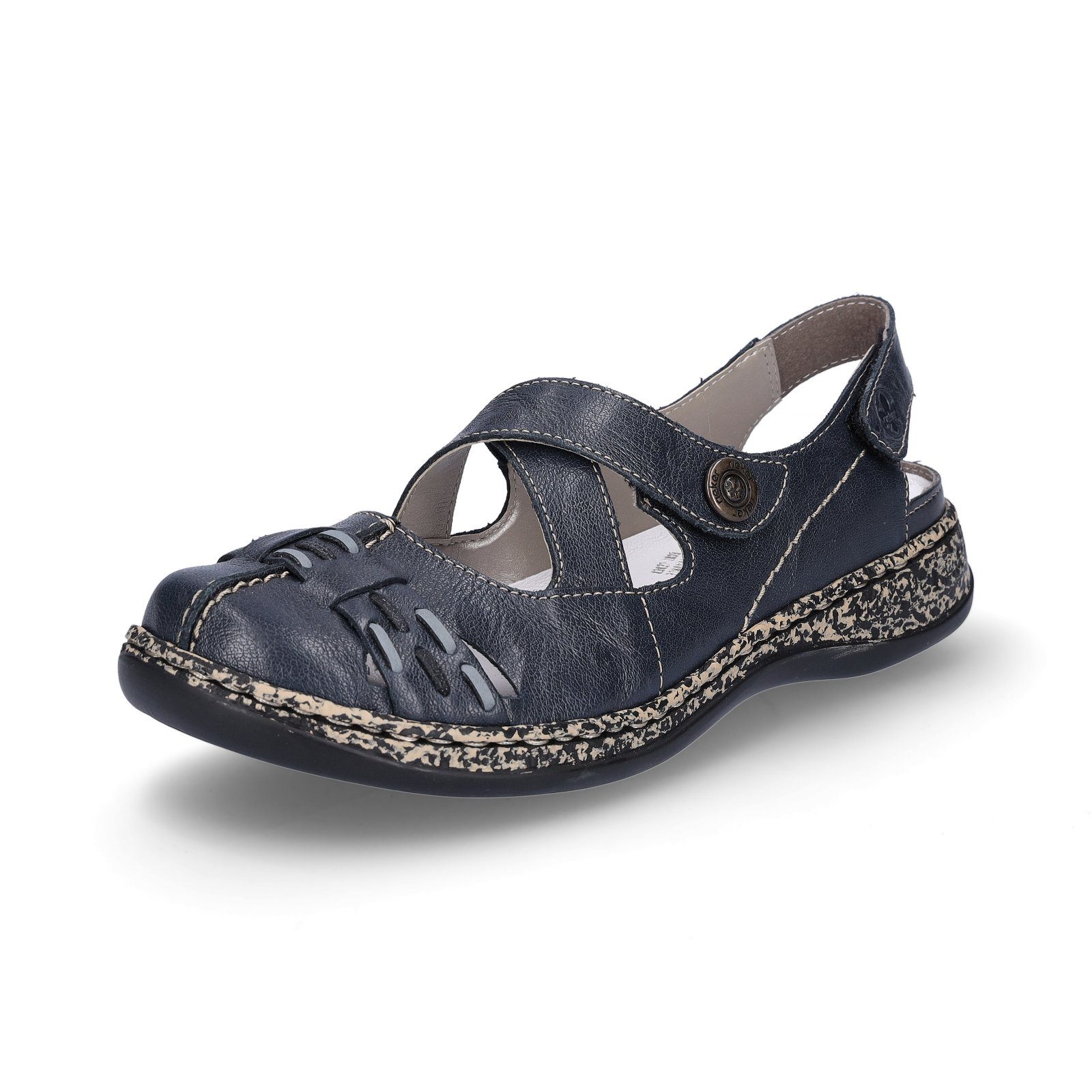 Rieker Rieker Damen Slipper blau Slipper
