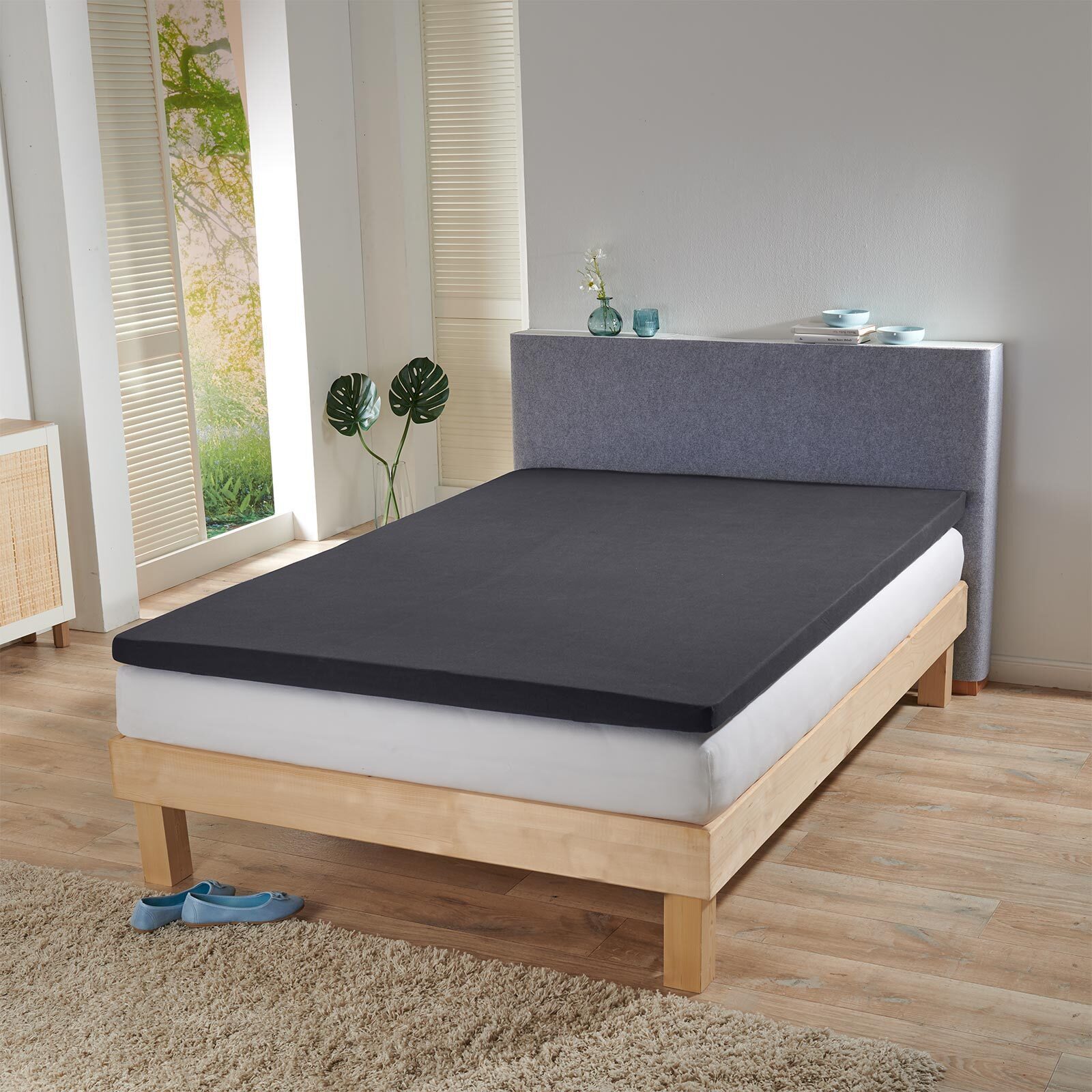 BETTWARENSHOP Spannbettlaken Topper Spannbetttuch, Jersey, Gummizug: Rundum günstig online kaufen