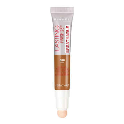 Rimmel London Concealer Lasting Finish Natural Medium Coverage Cream Concealer 600 Dark 7 ml