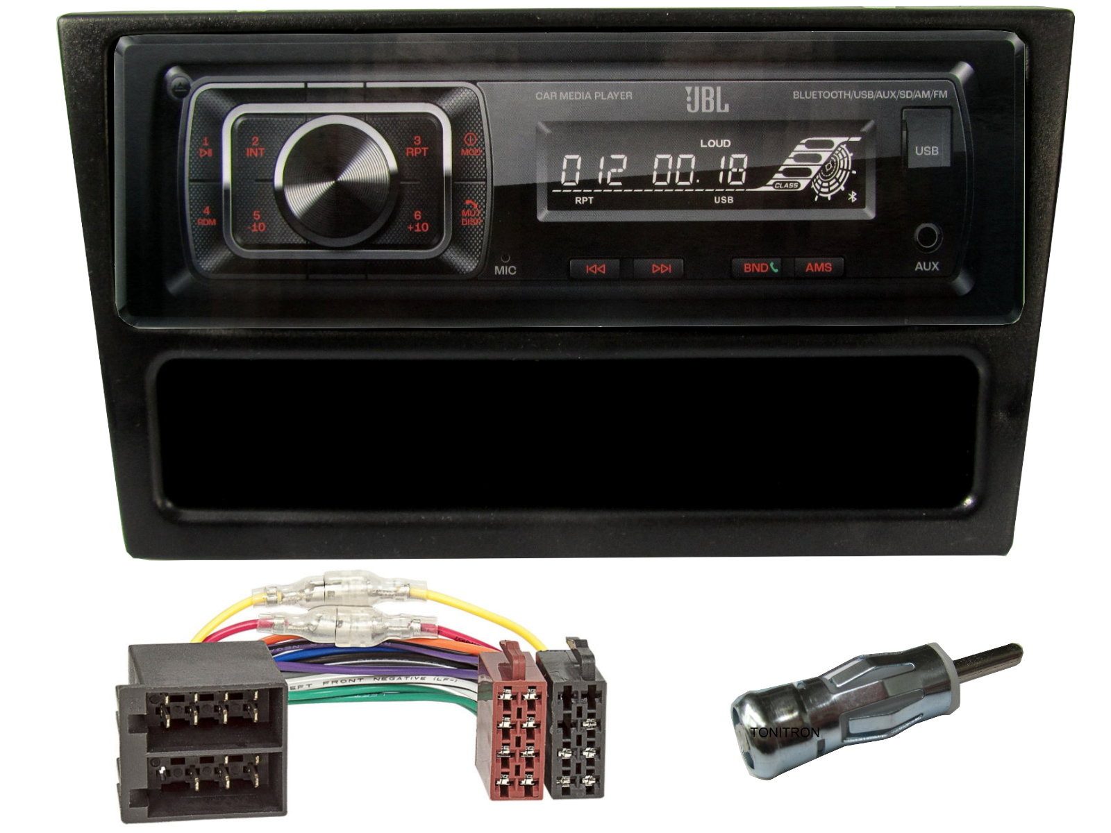 DSX JBL Bluetooth USB Aux In SD Karten Radio für Opel Corsa C Bj 00-06 Autoradio