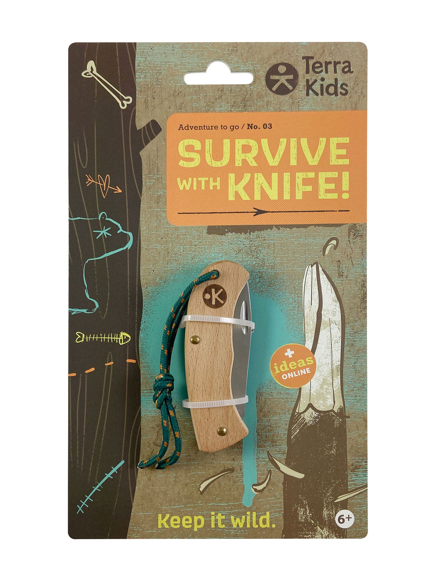 Haba Outdoor-Spielzeug Terra Kids Outdoor-Set, (3-tlg) Gartenspielzeug, Draußen Spielzeug, Outdoor Games