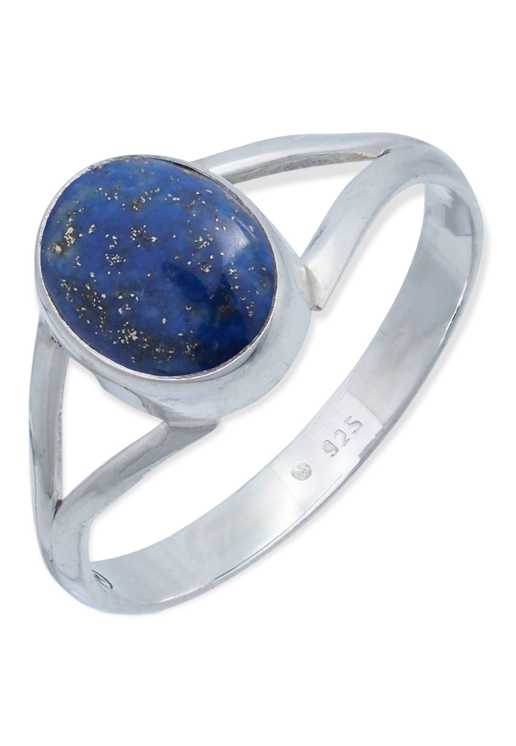 925er Lapis Silberring Lazuli mit Silber mantraroma