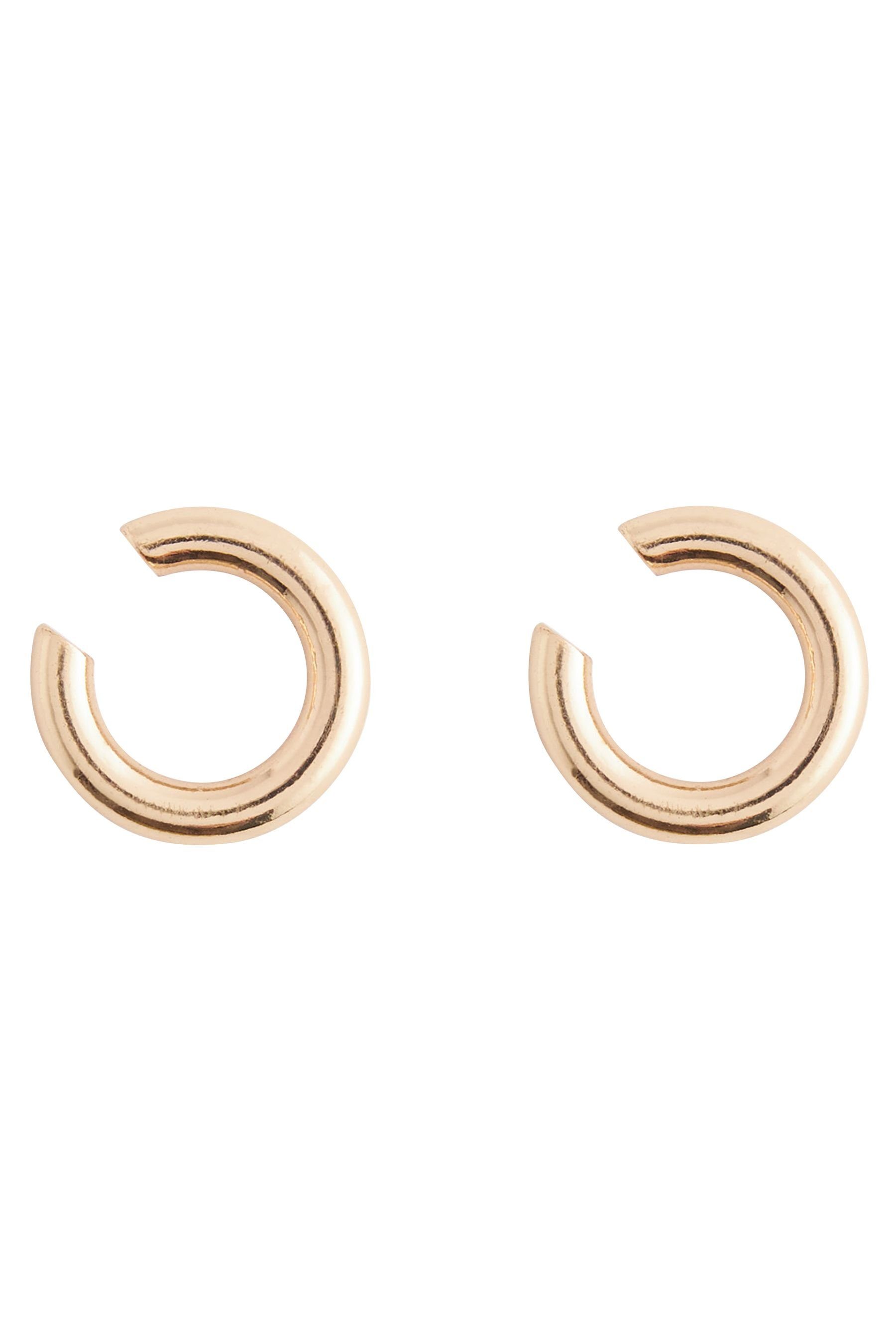 Next Ohrklemme Premium Dicke Ohrenklammer aus recyceltem Messing (1-tlg)