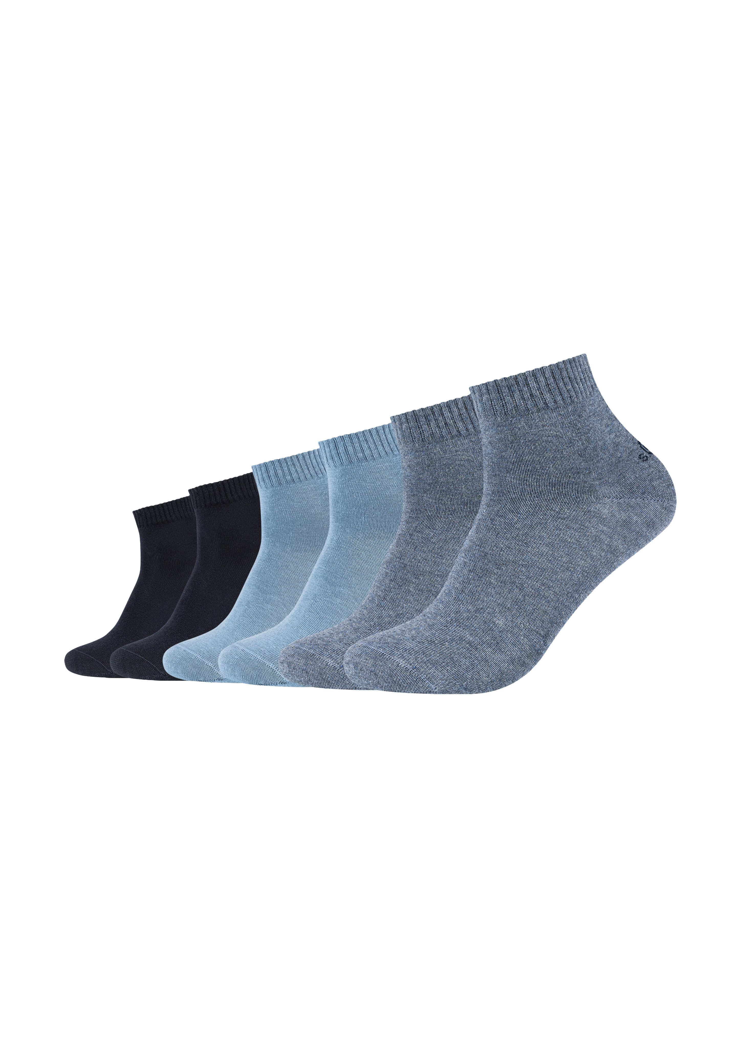 s.Oliver Kurzsocken originals (6-Paar) mit weichem Bund
