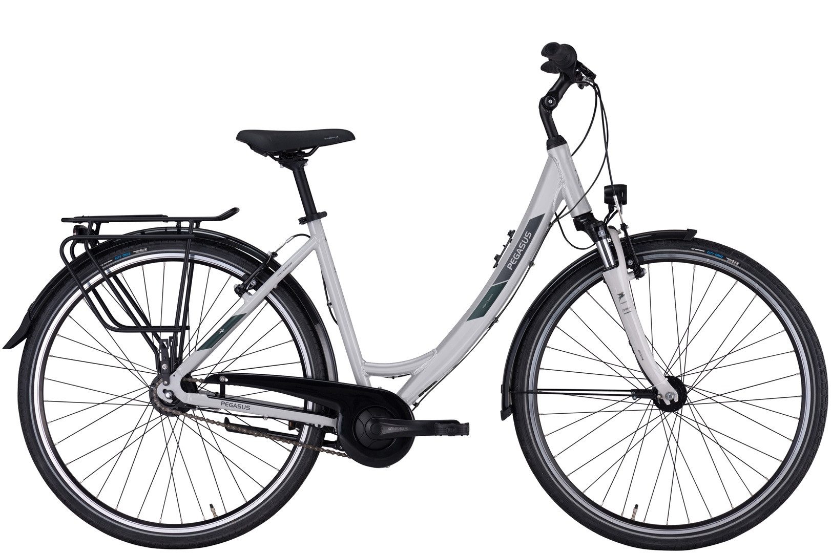 Pegasus Cityrad Pegasus Solero SL 7 Damen grau 2025, 7 Gang, Nabenschaltung