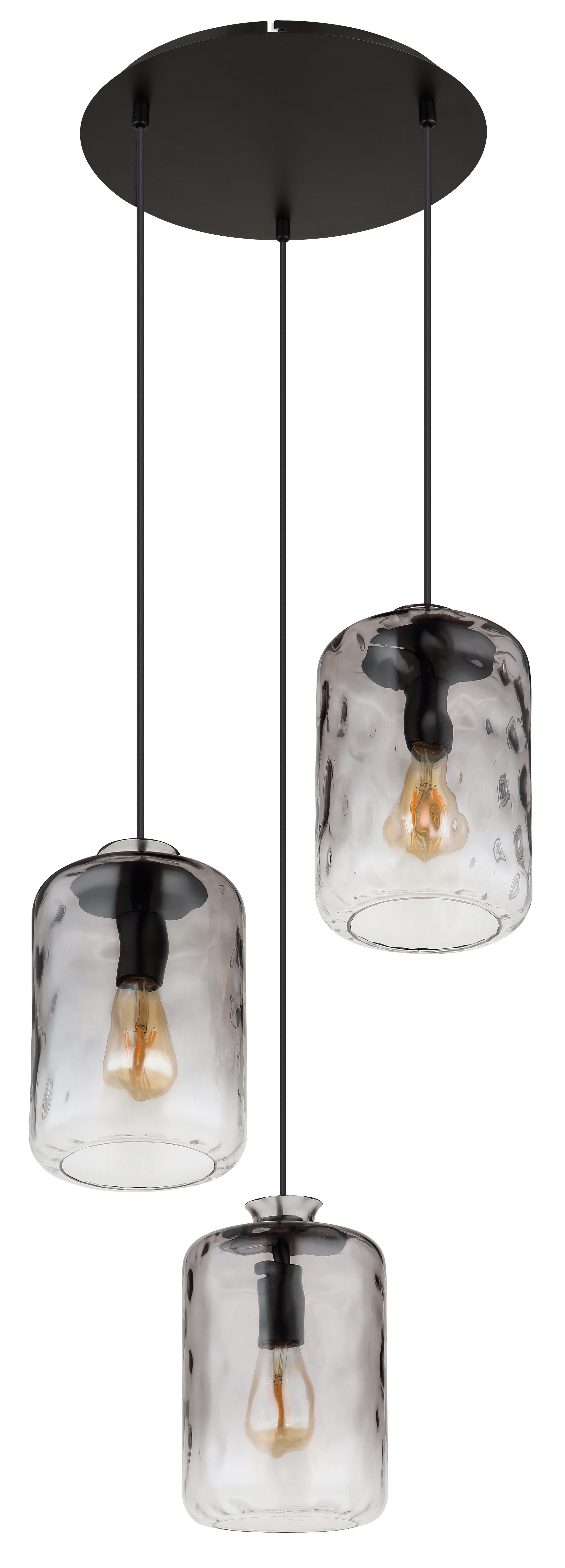 GLOBO LIGHTING Hängeleuchte DARINA, ohne Leuchtmittel, Hängelampe Esszimmer-Leuchte Esstischleuchte Wohnzimmer