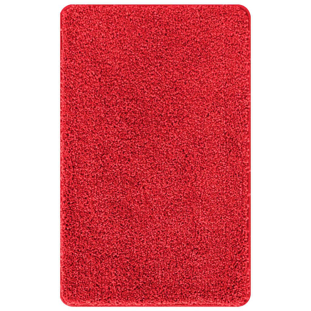 vidaXL Badematte Anti-Rutsch Badematten-Set 2 stk. Rot 50 x 50 cm PP, Höhe 0.2 mm, Polypropylen – Bild 4 von 5