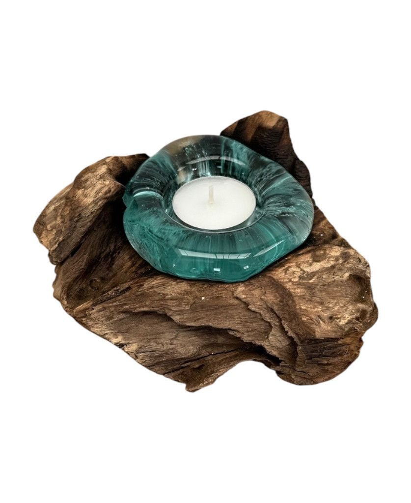 Main Möbel Настольные лампы Wurzel mit Teelicht-Glas "Knox" 10cm