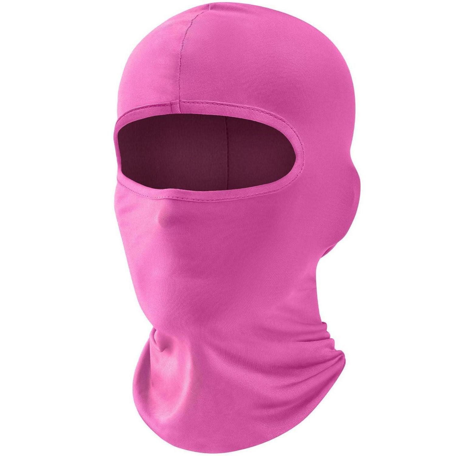 LuxusKollektion Sturmhaube Sturmhaube Balaclava Motorrad UV Schutz Herren Einheitsgröße Rosa