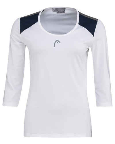 Head Tennisshirt Damen Tennisshirt CLUB 22 TECH 3/4 SHIRT W
