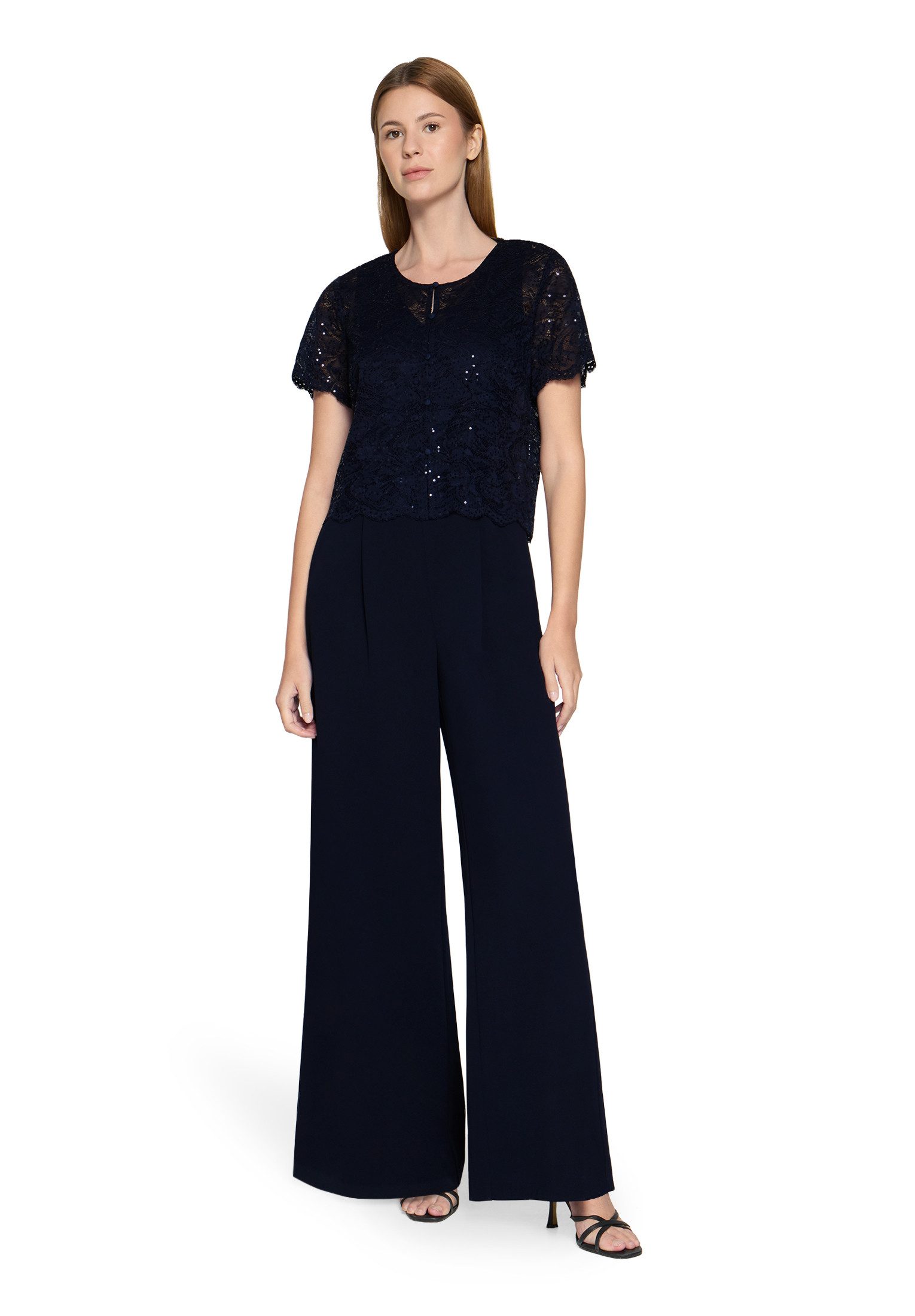 Overall Damen mit Bundfalten