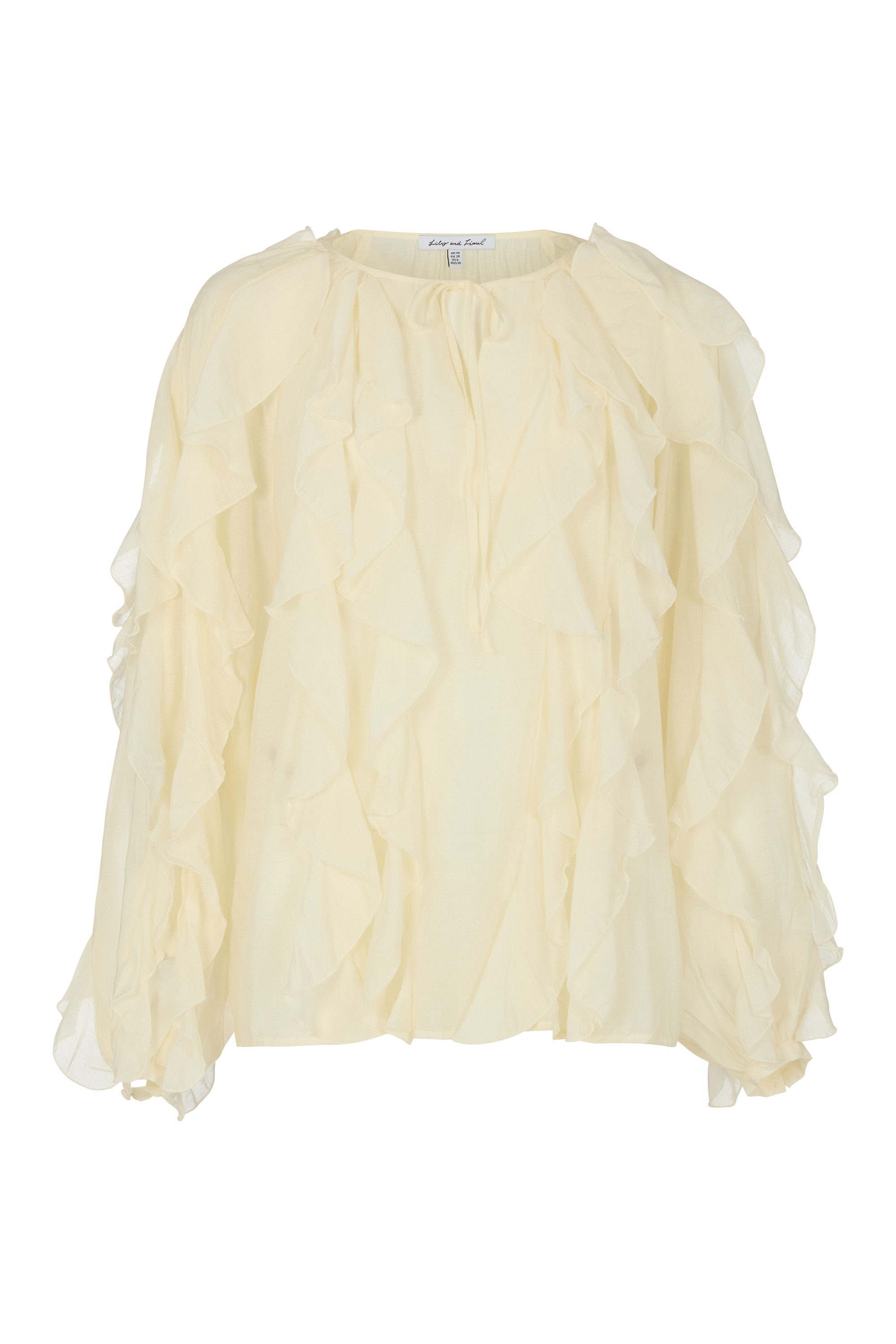Lily and Lionel Hemdbluse Sophie All Over Ruffle Blouse Damen