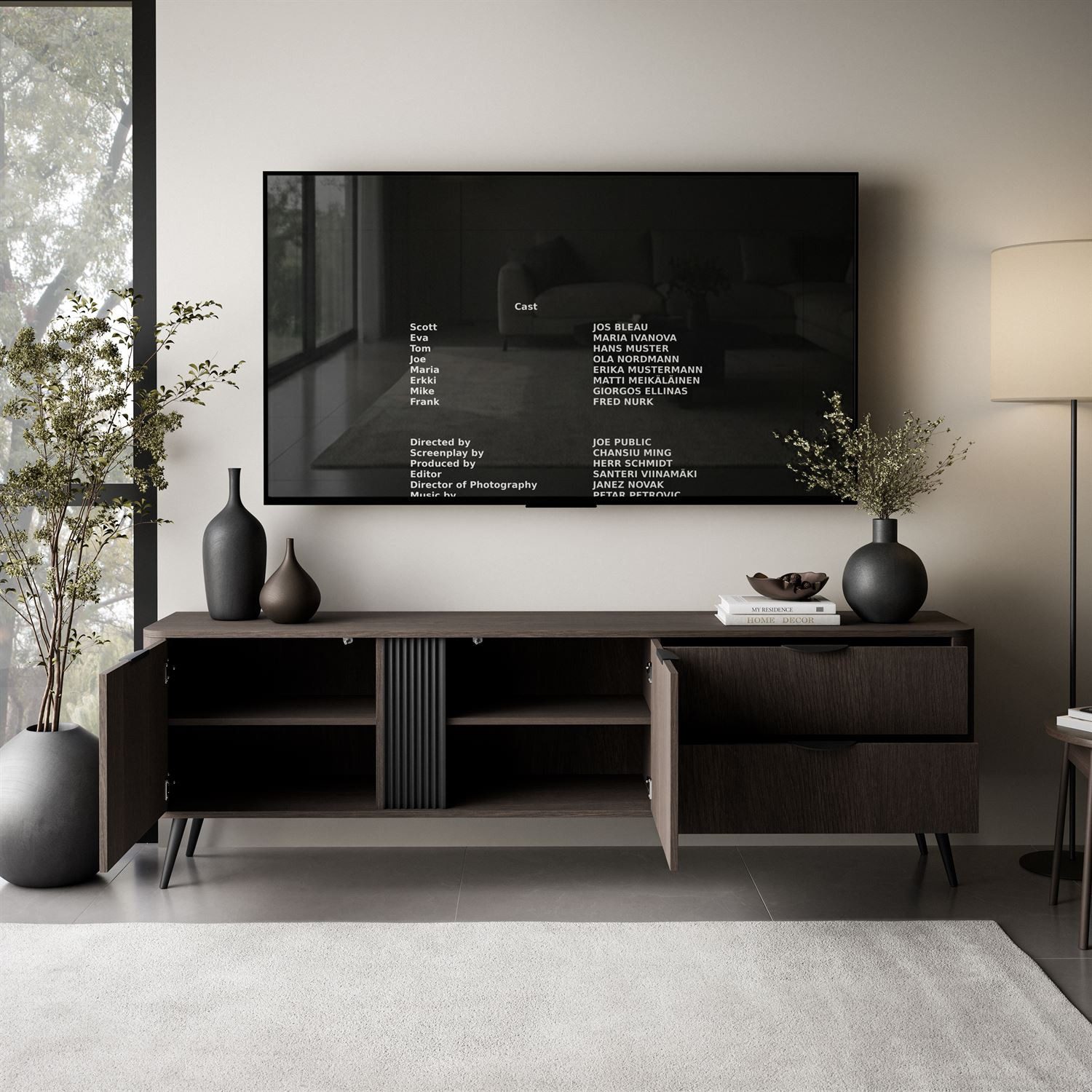 Lookway TV-Schrank TWILIGHT 2D2D mit Schubladen