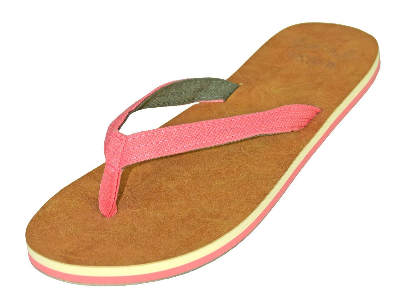 MADSea Tropical Badepantolette bequemer leichter Zehentrenner günstig online kaufen