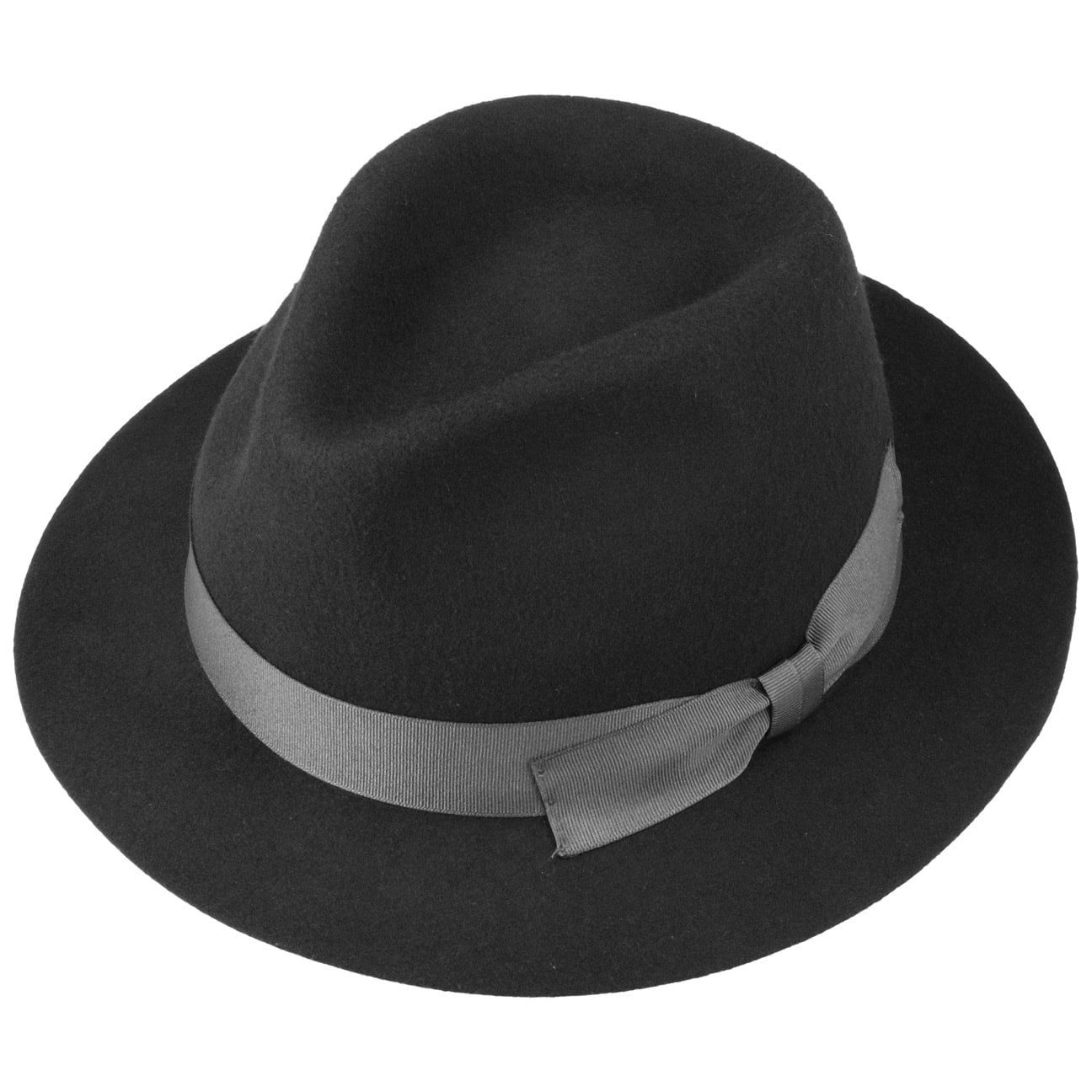 Lipodo Filzhut (1-St) Fedora mit Ripsband, Made in Italy günstig online kaufen