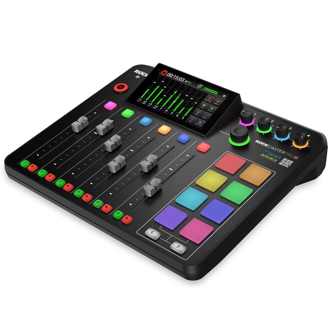 Rode Rodecaster Pro II Audio Production Studio Digitales Aufnahmegerät