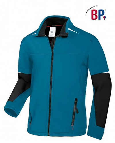 bp Arbeitsjacke BP® Fleecejacke Herren Herrenjacke Jacke Fleece Arbeitsjacke Workwear Langarm Sweatshirt aqua