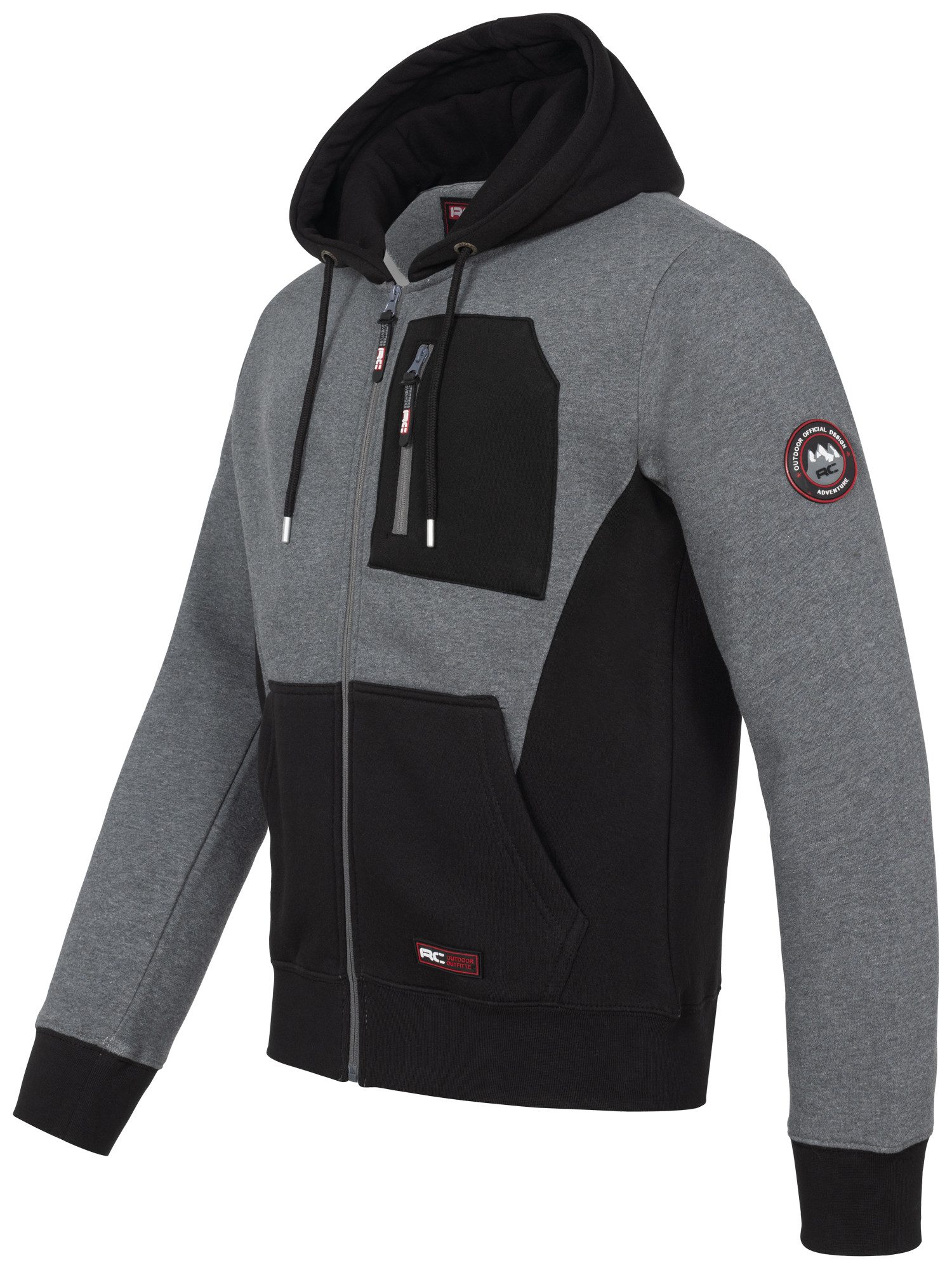 Rock Creek Kapuzenpullover Herren Hoodie Sweatjacke mit Kapuze H-411 günstig online kaufen