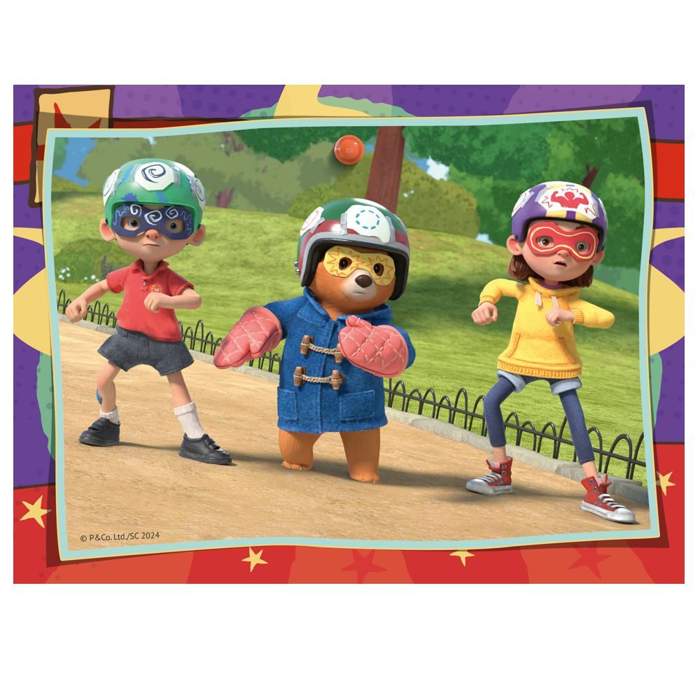 Ravensburger Puzzle 4 in 1 Puzzle Box Paddington Bär Ravensburger Kinder Puzzle, 24 Puzzleteile